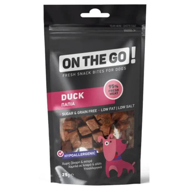 OnTheGo Dog Duck Bites 25gr