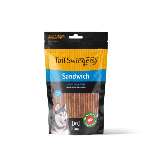 Tail Swingers Sandwitch Duck and Fish