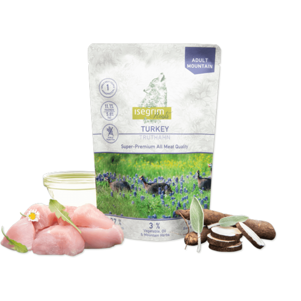 Isegrim Can Adult Turkey Monoprotein Pouch 410gr