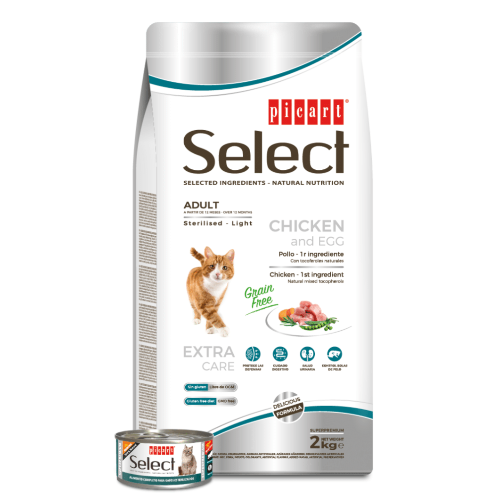 Picart Select ADULT Chicken and Egg Sterilised Light