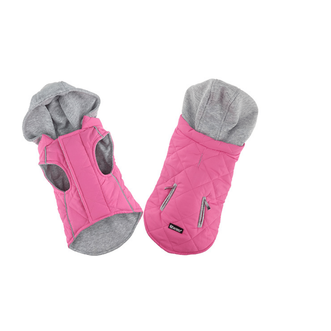 Pet Interest Sportive Jacket with Hood Pink