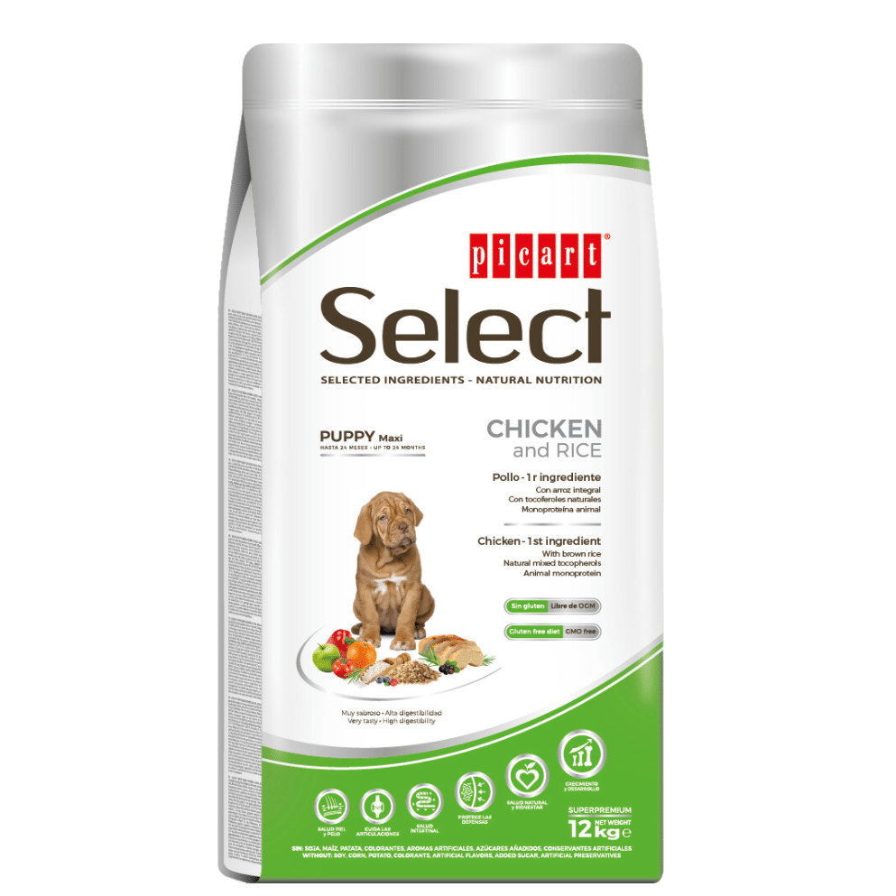 Picart Select Puppy Maxi Chicken & Rice 12kg