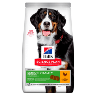 Hill’s Sciences Plan Mature Senior 7+ Vitality Large Dog Food With Chicken 14kg