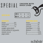 SCHESIR SPECIAL EXIGENT CHICKEN WITH DUCK LIVER IN MOUSSE 70G IN POUCH - Image 2