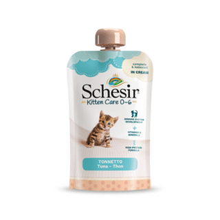 Schesir Kitten Care Wet Food For Kittens - Tuna Cream