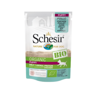 Schesir Bio Puppy Chicken Pouch