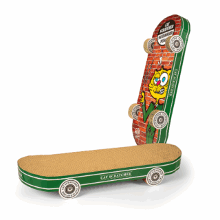 GLEE CAT SCRATCHER SKATE BOARD 59X20X85CM
