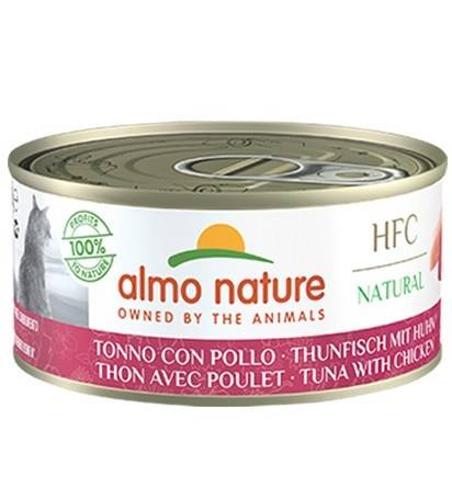 ALMO NATURE – HFC NAT. TUNA & CHICKEN 150g