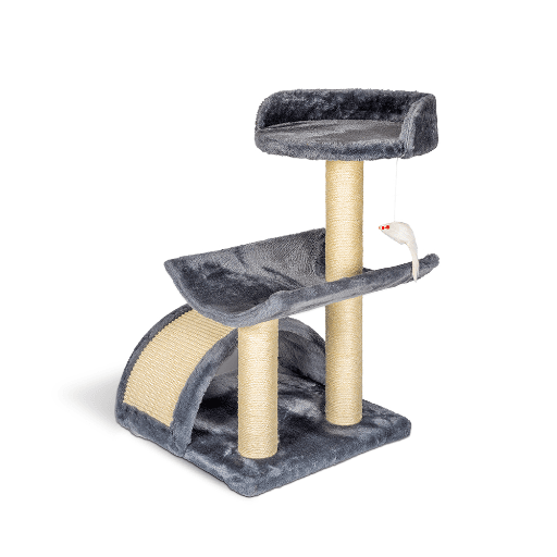 GLEE SCRATCHING POST THALIA DARK GREY 38x36x50cm