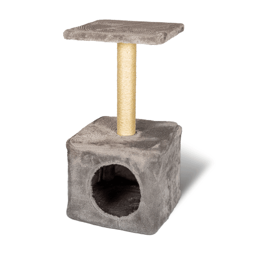 GLEE SCRATCHING POST KALI LIGHT GREY 30x30x60cm
