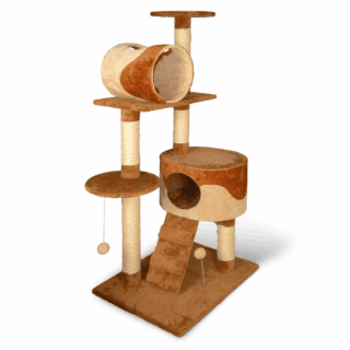 GLEE SCRATCHING POST THEKLA BROWN 75x51x131cm