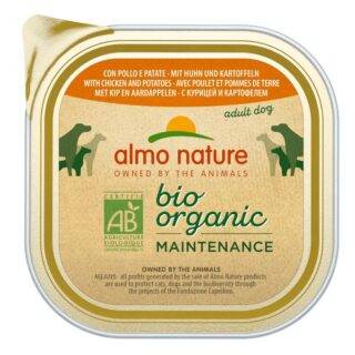 ALMO NATURE – ORGANIC CHICKEN & POTATOES 300g