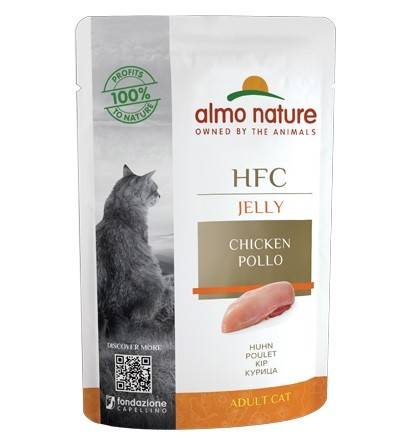 ALMO NATURE – JELLY HFC CHICKEN 55g