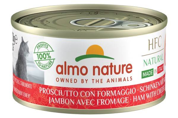 Almo Nature – Hfc Natural Ham & Cheese 70g