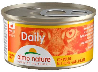 ALMO NATURE – DAILY MOUSSE CHICKEN 85g