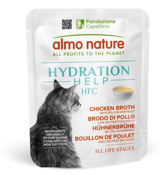 ALMO NATURE – HYDRATION HELP CHICKEN BROTH 50g