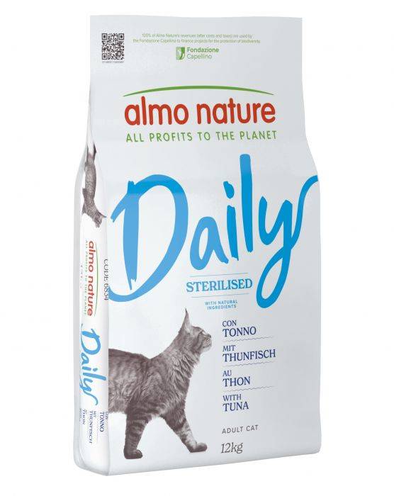 ALMO NATURE – DAILY STERILISED TUNA 12kg