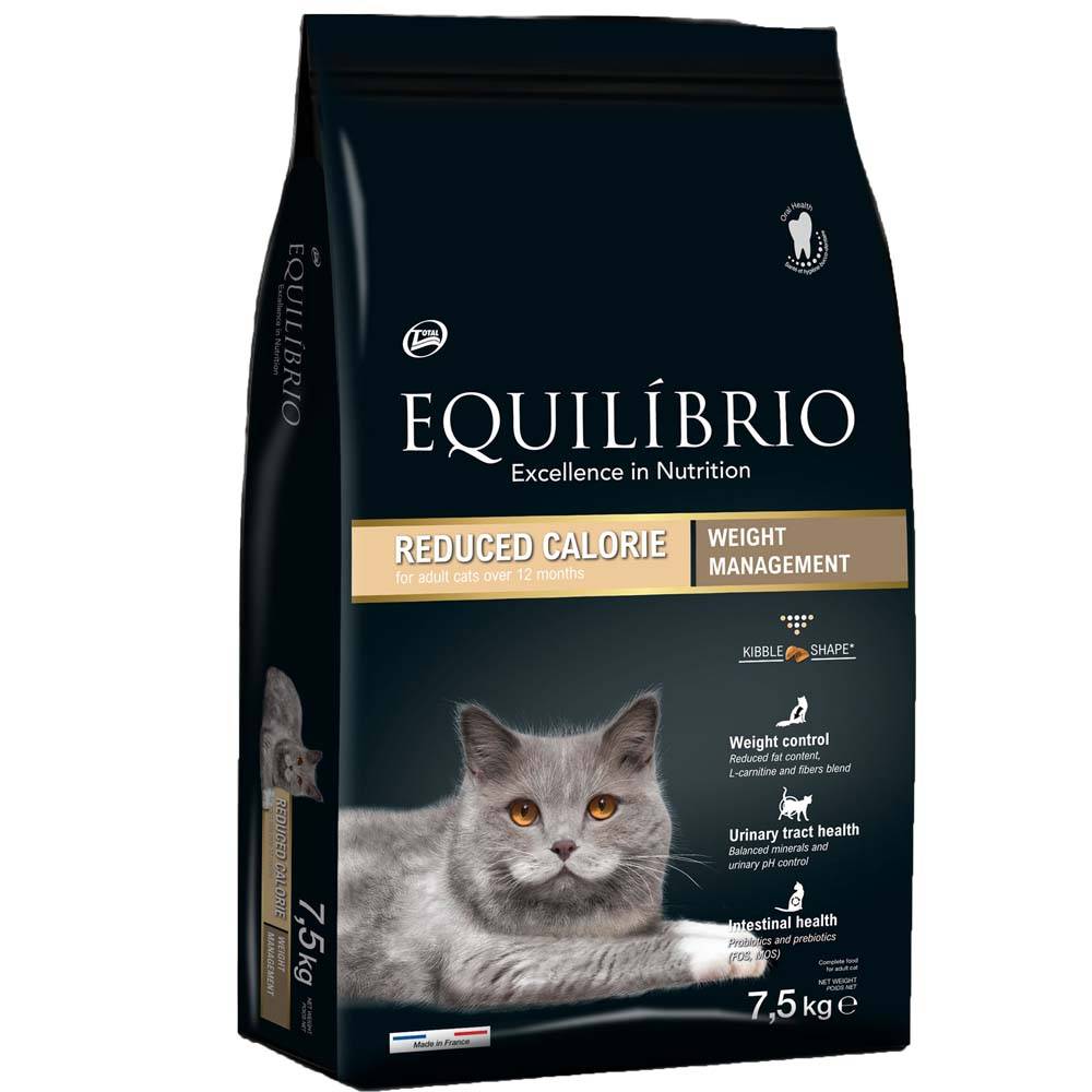 EQUILIBRIO CAT REDUCED CALORIE 7,5kg