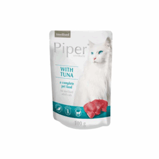 PIPER CAT WITH TUNA STERILISED 100GR