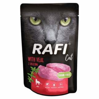 RAFI CAT PATÉ VEAL 100GR