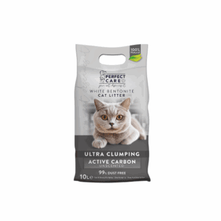PERFECT CARE CAT LITTER BENTONITE ACTIVE CARBON 10L