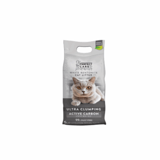 PERFECT CARE CAT LITTER BENTONITE ACTIVE CARBON 5L