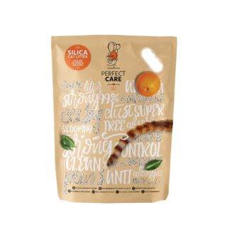 PERFECT CARE CAT SILICA LITTER ORANGE 5,8L