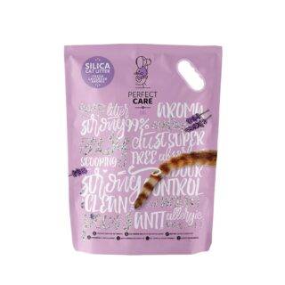 PERFECT CARE CAT SILICA LITTER LAVENTER 15L