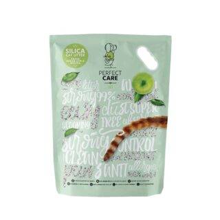 PERFECT CARE CAT SILICA LITTER GREEN APPLE 5,8L